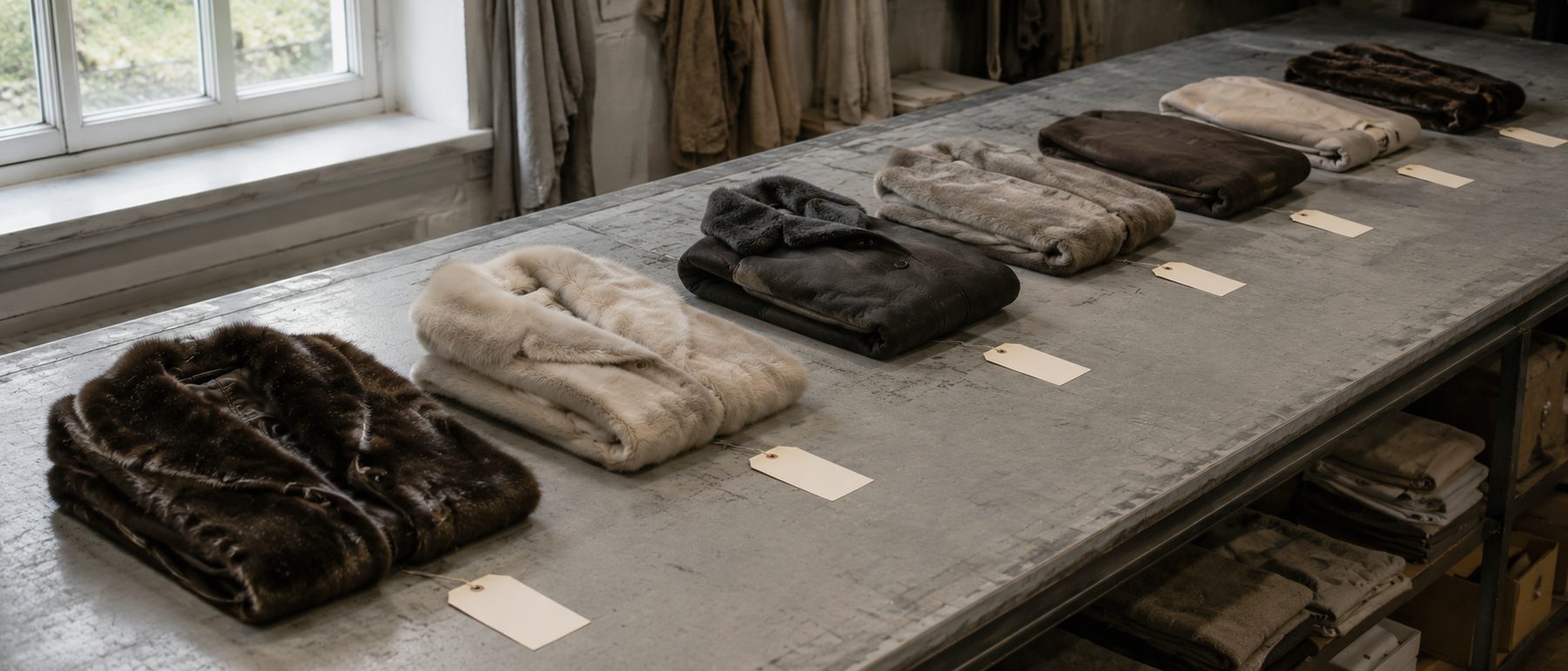 Inventaire de garde-robe : pièces numérotées et photographiées